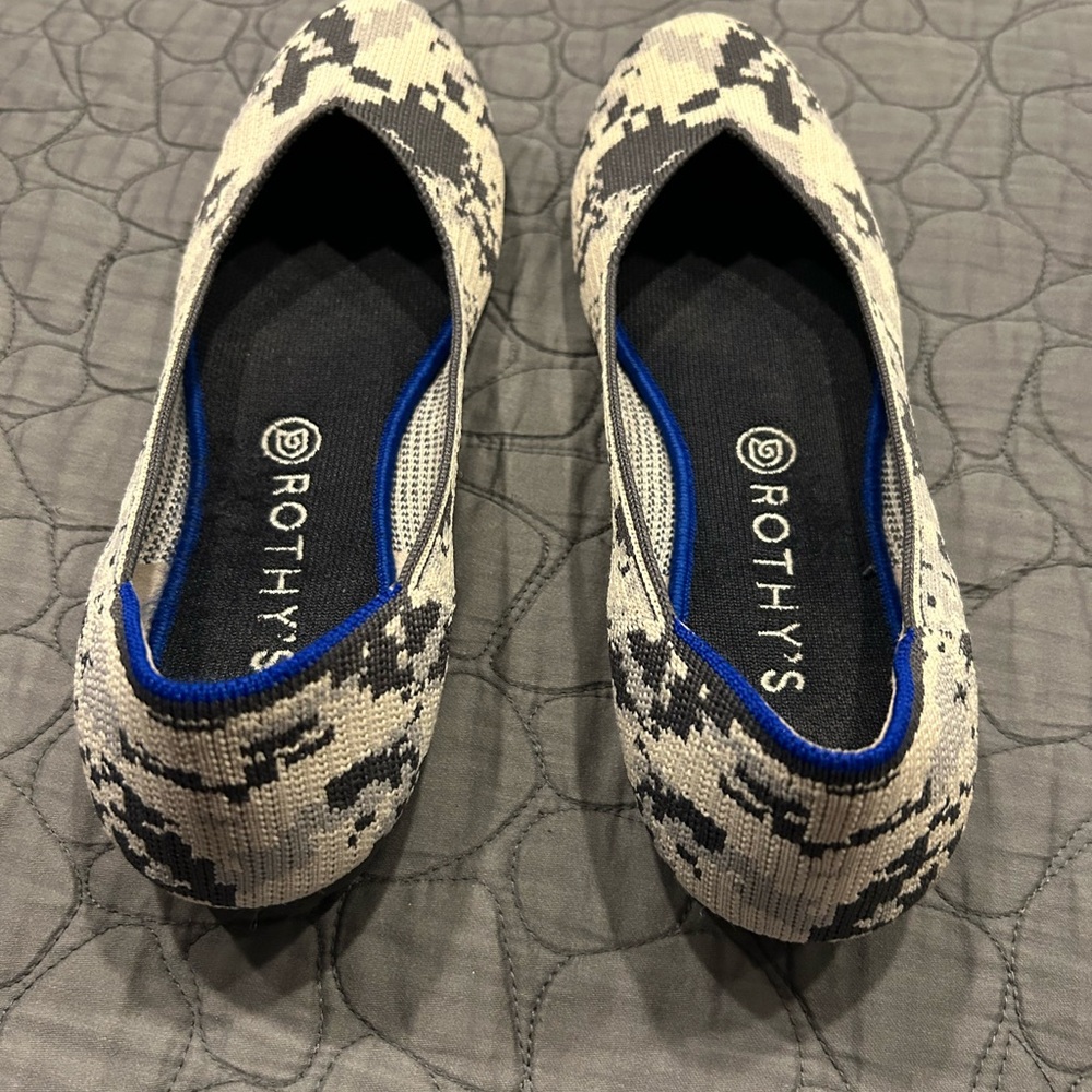 Rothy's Women's Camo Flats Size 10 - Picture 4 of 7